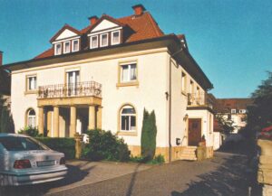 Eine Villa in der Beiertheimer Allee in Karlsruhe