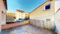 Verkauf als Ensemble: 2 ETWs übereinander – Gartenidyll, zentrale Lage mitten in Ettlingen - ETW OG Terrasse