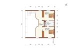 1FH Spessart Grundriss DG - Repräsentatives Architektenhaus mit Galerie, Atriumgarten & hochwertiger Ausstattung – Ettlingen-Spe