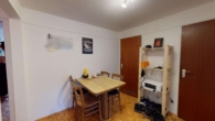 DG, Diele mit Essbereich - Gemütliche, WG-taugliche 3-Zi.-DG-ETW mit Stellplatz – vermietet in KA Durlach-Aue