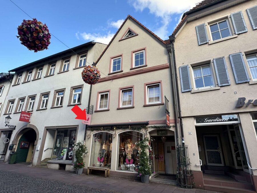 Attraktives Ladenlokal mit 2 Ebenen & Schaufensterfront – Ettlingen Fussgängerzone, 76275 Ettlingen, Verkaufsfläche