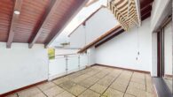 Sonnenverwöhnte und geräumige 2‑Zimmer-ETW mit Süd‑Dachterrasse – Ettlingen Wasen - 2-ETW, Terrasse