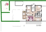 OG, Grundriss - Einziehen & Genießen: 3-Zi.-Wohnung im 1. OG auf Neubauniveau – Sonnenbalkon in der Nordweststadt