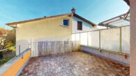 Verkauf als Ensemble: 2 ETWs übereinander – Gartenidyll, zentrale Lage mitten in Ettlingen - ETW OG Terrasse