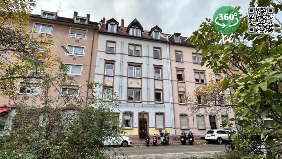 Großzügige, frei verfügbare 4-Zimmer-Maisonette direkt am Karlsruher Brahmsplatz, 76185 Karlsruhe, Dachgeschosswohnung