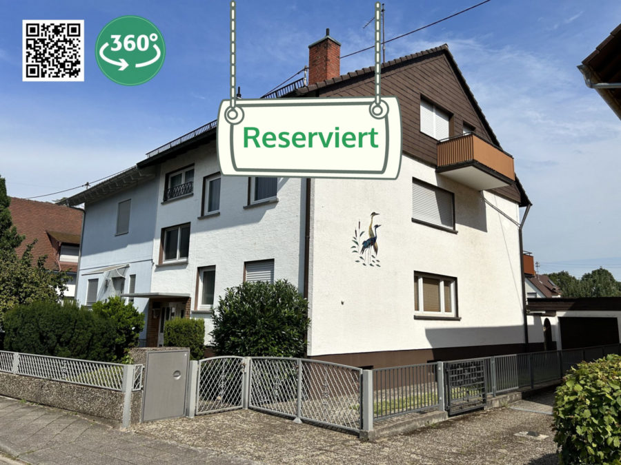 Viel Platz zum Entfalten: Großzügiges 2-Familienhaus in ruhiger Lage, KA-Daxlanden, 76189 Karlsruhe, Doppelhaushälfte